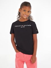 Tommy Hilfiger Black Essential T-Shirt - Image 1 of 3