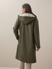 Ilse Jacobsen Loose Fit Waterproof A Shape Raincoat - Image 2 of 7