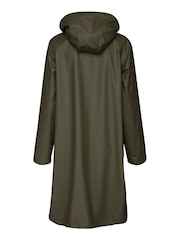 Ilse Jacobsen Loose Fit Waterproof A Shape Raincoat - Image 7 of 7