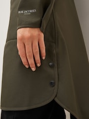 Ilse Jacobsen Waterproof A Line Softshell Raincoat - Image 7 of 9