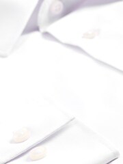White Skinny Fit Single Cuff Easy Care Shirt - Image 6 of 6