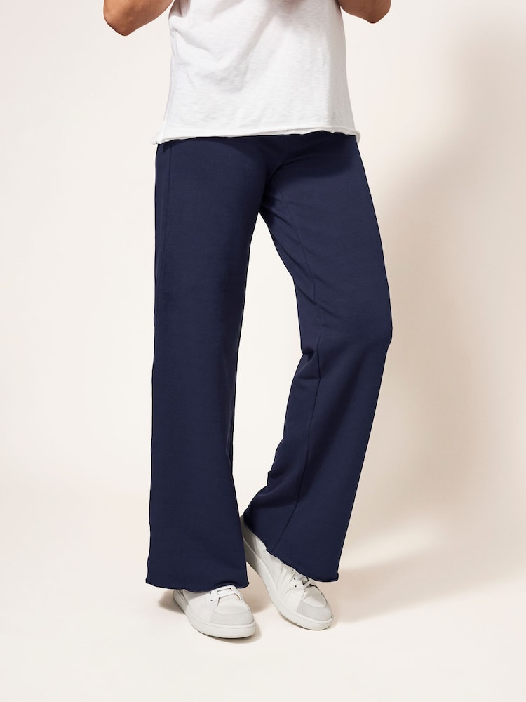 Синий - Органические джоггеры White Stuff Dolce - Изображение 1 из 6