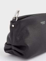 OSPREY LONDON The Carina Shrug Italian Leather Midnight Pearl Midnight Handbag - Image 4 of 6