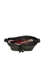 OSPREY LONDON Grainy Hide Leather Savanna Cross-Body Bag - Image 3 of 4