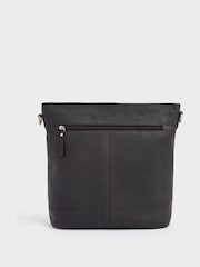 OSPREY LONDON Grainy Hide Leather Levisham Cross-Body Bag - Image 3 of 6