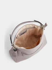 OSPREY LONDON Grainy Hide Leather Stella Hobo Bag - Image 3 of 5