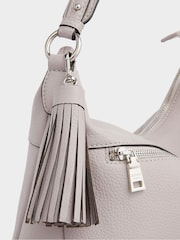 OSPREY LONDON Grainy Hide Leather Stella Hobo Bag - Image 4 of 5