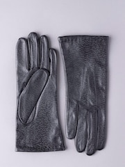 Lakeland Leather Black Mia V Classic Leather Gloves - Image 1 of 3