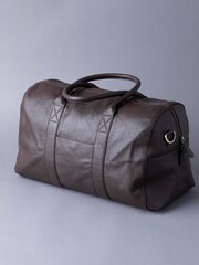 Lakeland Leather Brown Scarsdale Leather Holdall - Image 3 of 8