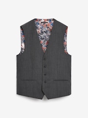 Grey Wool Blend Waistcoat - Image 1 of 4
