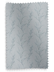 Laura Ashley Blue Pussy Willow Embroidered Made To Measure Curtains - Image 9 of 9