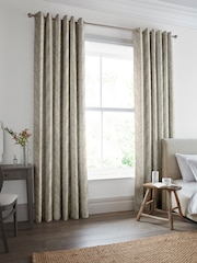 Laura Ashley Blush Pink Pussy Willow Embroidered Made To Measure Curtains - Image 2 of 9