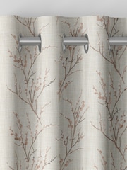 Laura Ashley Blush Pink Pussy Willow Embroidered Made To Measure Curtains - Image 6 of 9