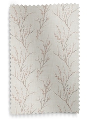 Laura Ashley Blush Pink Pussy Willow Embroidered Made To Measure Curtains - Image 9 of 9