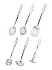 Stellar 6 Piece Silver Premium Kitchen Carousel Tool Set - Image 2 of 4