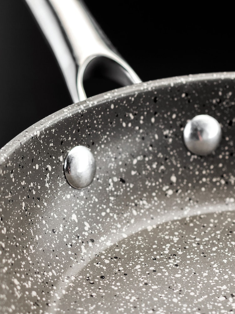 Stellar Grey Rocktanium Non Stick Wok 30cm - Image 2 of 4