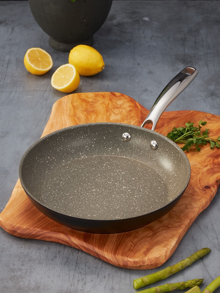 Stellar Grey Rocktanium Non Stick Frying Pan 24cm - Image 1 of 4