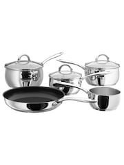 Judge Silver Classic 5 Piece Saucepan Set - Image 2 of 4