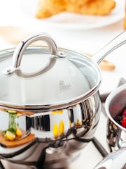 Judge Silver Classic 5 Piece Saucepan Set - Image 3 of 4