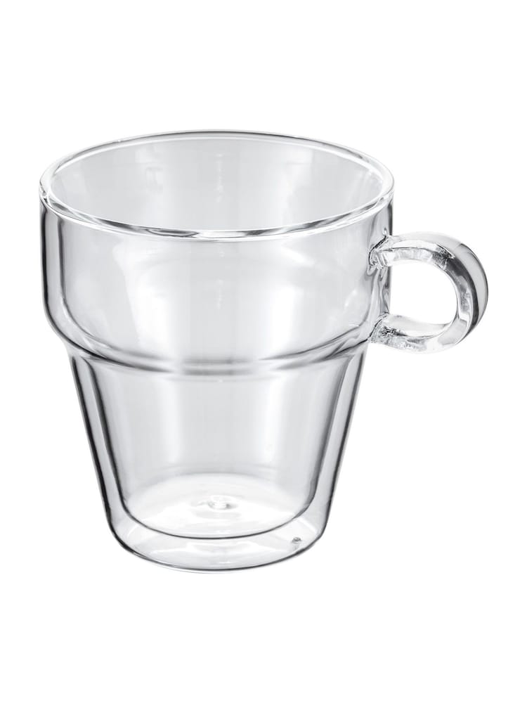 Judge Clear 2 Piece Double Walled Coffee Mug Set 200ml - Image 4 of 4