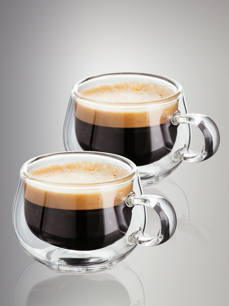Judge Clear 2 Piece Double Walled Espresso Glass Set 75ml - Image 1 of 2