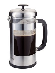 Judge Silver 8 Cup Glass Cafetiere 1L - Image 3 of 4
