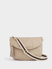 OSPREY LONDON Large Milano Italian Leather Convertible Cross-Body Bag - Image 1 of 7