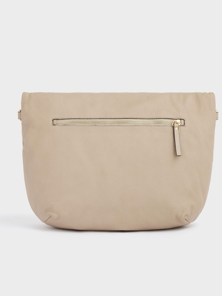 OSPREY LONDON Large Milano Italian Leather Convertible Cross-Body Bag - Image 2 of 7