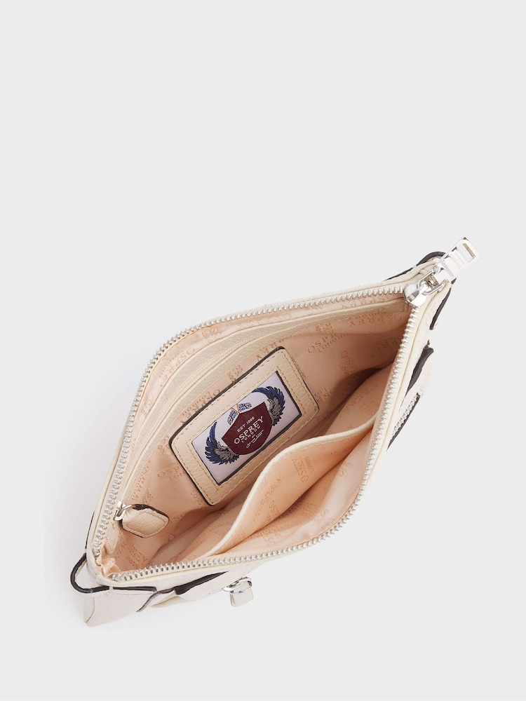 OSPREY LONDON The Ruby Leather Cross-Body Bag - Image 3 of 4