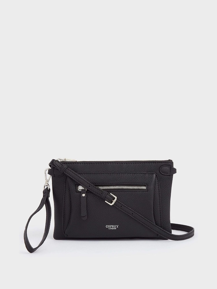 OSPREY LONDON The Ruby Leather Cross-Body Bag - Image 1 of 5