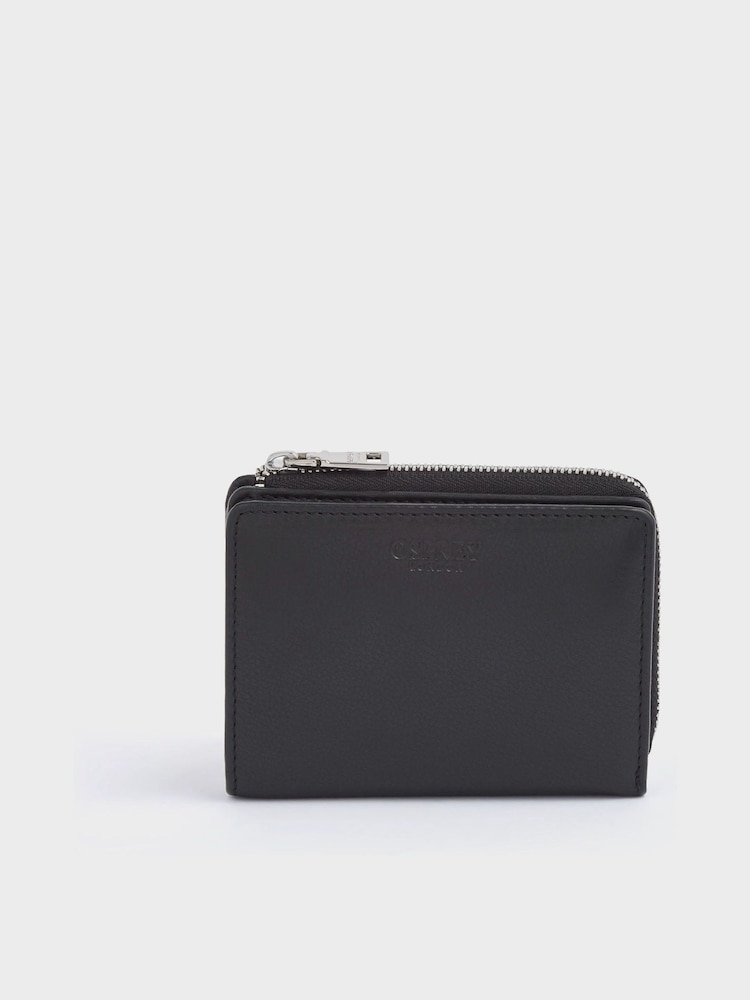 OSPREY LONDON Saddle Leather Kelso Mini Zip-Around Purse - Image 1 of 5 OSPREY LONDON Saddle Leather Kelso Mini Zip-Around Purse - Image 1 of 5