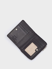 OSPREY LONDON Saddle Leather Kelso Mini Zip-Around Purse - Image 4 of 5