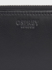 OSPREY LONDON Saddle Leather Kelso Mini Zip-Around Purse - Image 5 of 5