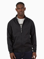 Ben Sherman Black Signature 100% Cotton Harrington Jacket - Image 1 of 9