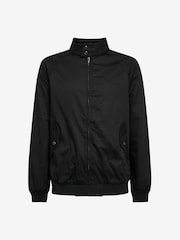 Ben Sherman Black Signature 100% Cotton Harrington Jacket - Image 7 of 9