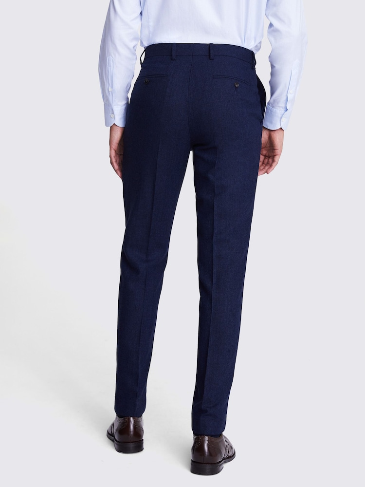 MOSS приталений крий Herringbone Suit Trousers - Image 3 of 4