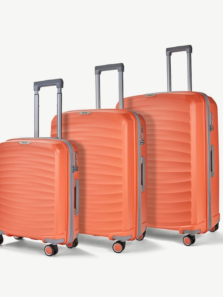 Rock Luggage Sunwave 3pc Suitcases Set - Image 1 of 3