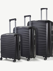 Rock Luggage Sunwave 3pc Suitcases Set - Image 1 of 3