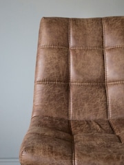 Gallery Home Set of 2 Brown Dallas Dining Chairs - Image 2 of 3