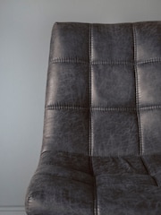 Gallery Home Set of 2 Grey Dallas Dining Chairs - Image 2 of 4