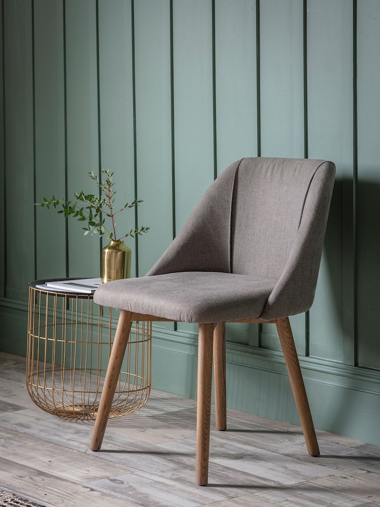 Gallery Home Grey Detroit Dining Chairs Set of 2 - Image 1 of 3