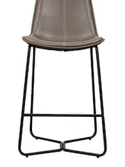 Gallery Home Set of 2 Light Brown Texas Bar Stools - Image 3 of 3
