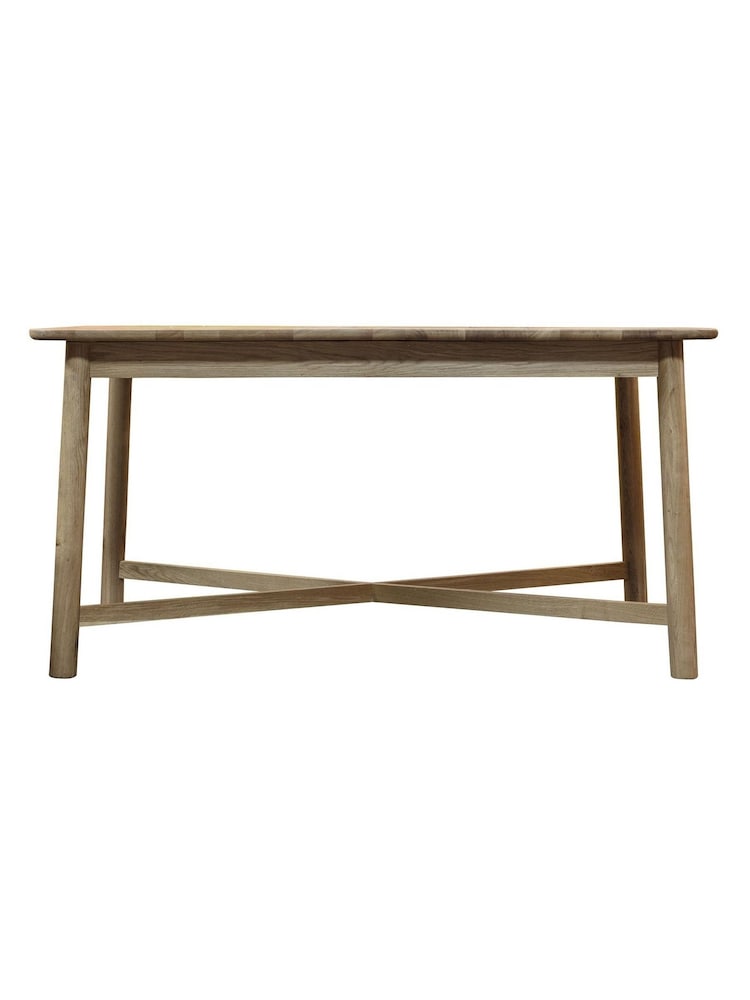 Gallery Home Natural Columbia 6 Seater Dining Table - Image 3 of 3