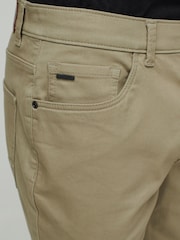 Stone Slim Fit Soft Touch 5 Pocket Jean Style Trousers - Image 5 of 8