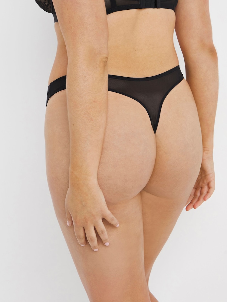 Figleaves Natural Leopard Pimlico Thong - Image 2 of 5