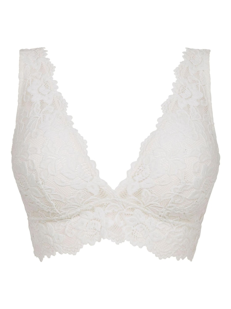 Figleaves White Millie Bralette - Imagem 5 de 5