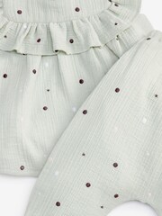 Mint Velvet Polka-Dot Frill Set - Image 8 of 8