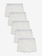 Grau - Kurze Slips im 5er-Pack (2—16 Jahre) - Bild 1 von 2