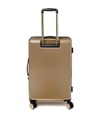 Dune London Gold Olive Medium Suitcase - Image 3 of 6