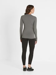 Tog 24 Light Grey Snowdon Thermal Base Layer Crew Neck Top - Image 2 of 4